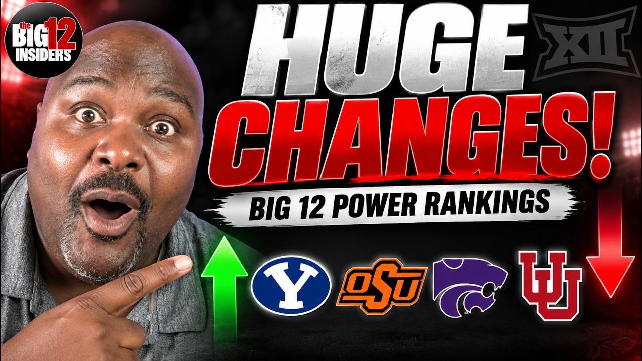 РЕЙТИНГ СИЛ BIG 12: ГРОМАДНЫЕ ПЕРЕМЕНЫ ПОСЛЕ БЕШЕНОЙ 2-Й НЕДЕЛИ!