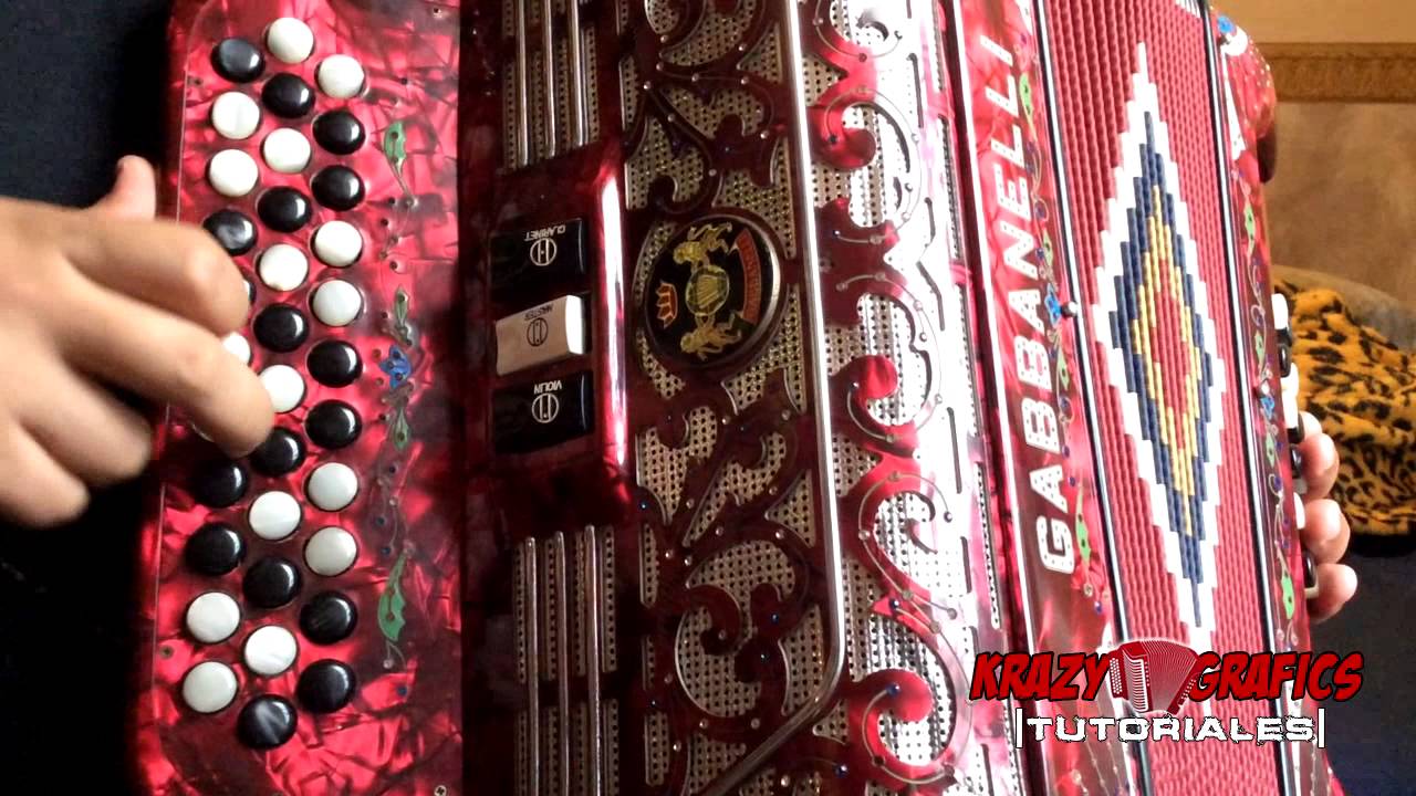 Sabiendo quien era yo - Los Cachorros de Juan Villarreal (instruccional de acordeon de botones)