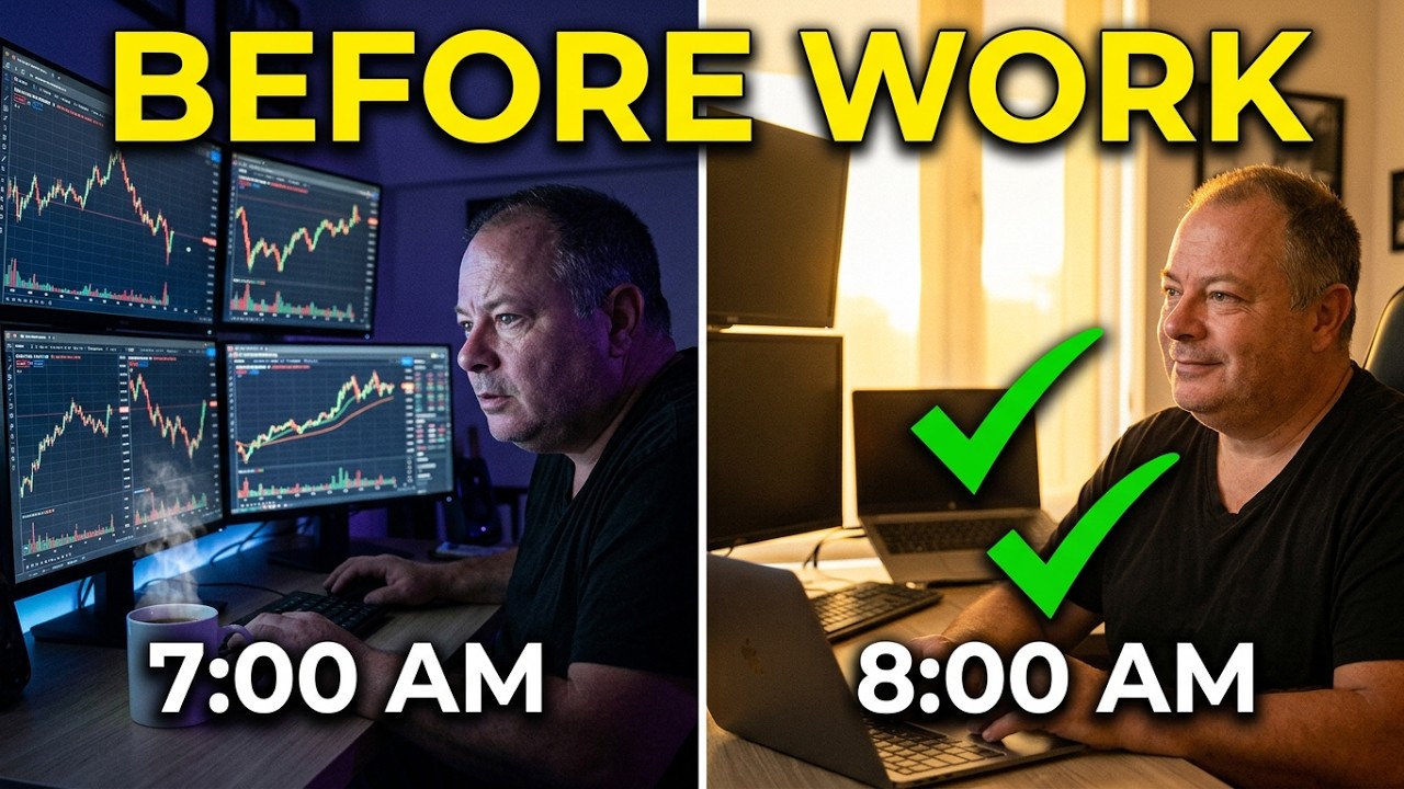 Forex Day Trading Before Work | How I Trade Live Before 8AM