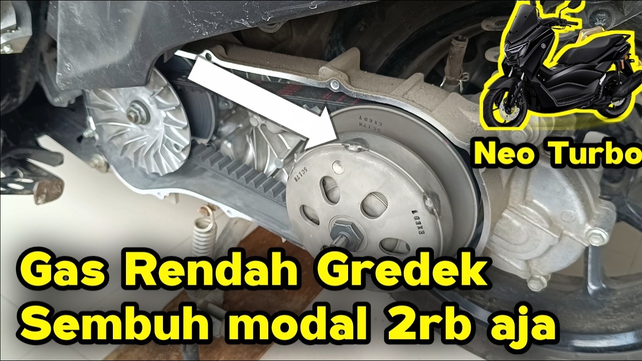 NMAX NEO GREDEK 🔥🔥 cara mengatasi nmax neo turbo gredek di akselerasi awal