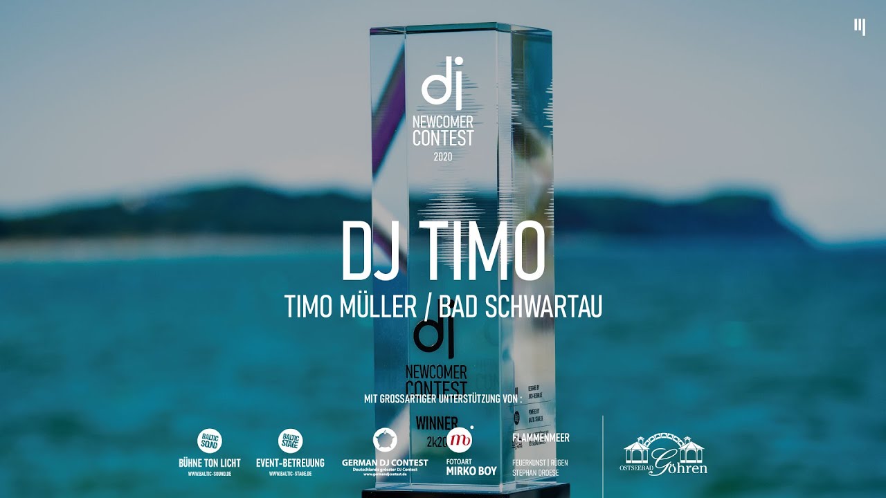 DJ Newcomer Contest / 2020 / 1. WINNER /  DJ Timo / #DJNEWCON