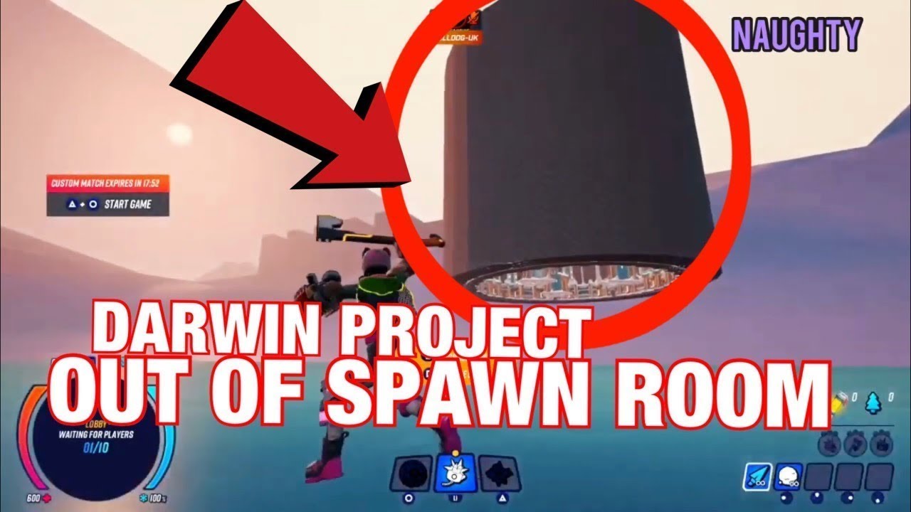Darwin Project outside the map glitch
