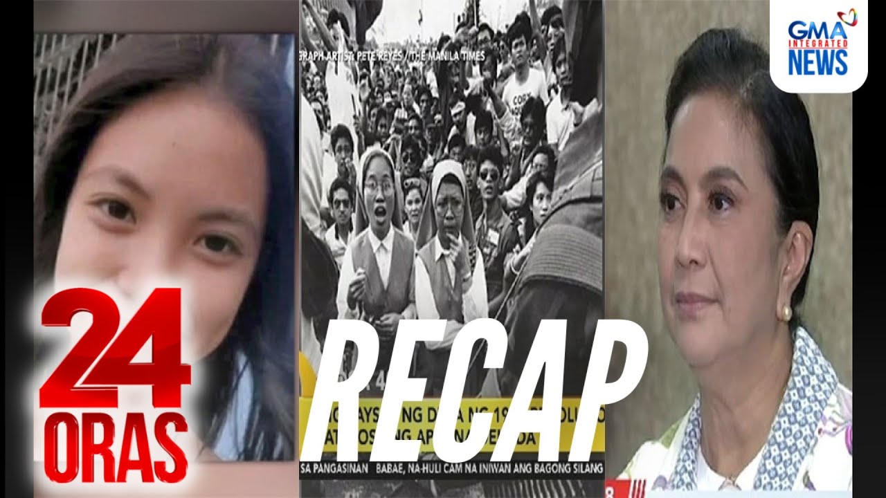 24 Oras: (Part 3) Exclusive interview kay Robredo; EDSA 40th anniv special report; atbp.