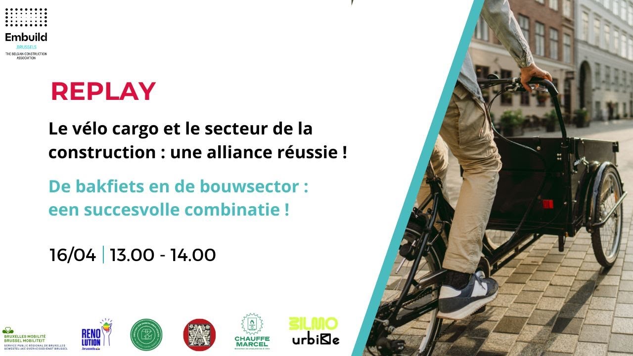 16/04/23 Le vélo cargo et le secteur de la construction  une alliance réussie