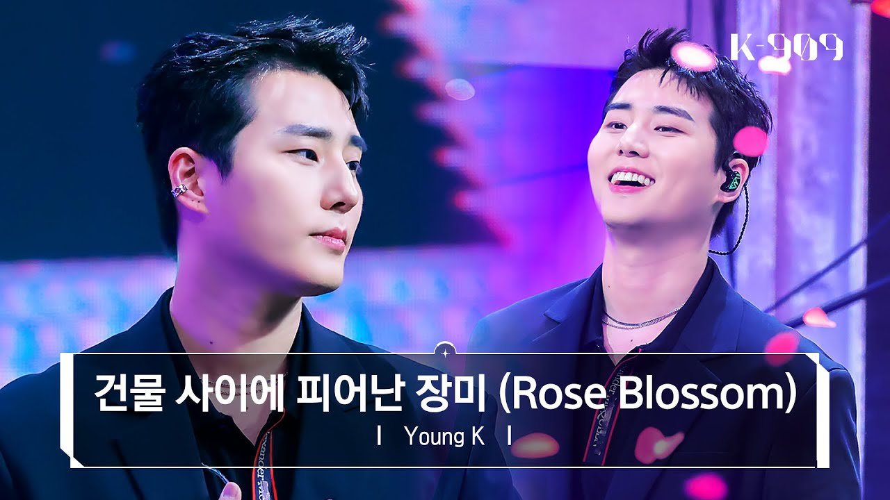 [4K/최초공개] Young K (DAY6) - 건물 사이에 피어난 장미 (Rose Blossom) (원곡 : H1-KEY) l @JTBC K-909 230513 방송