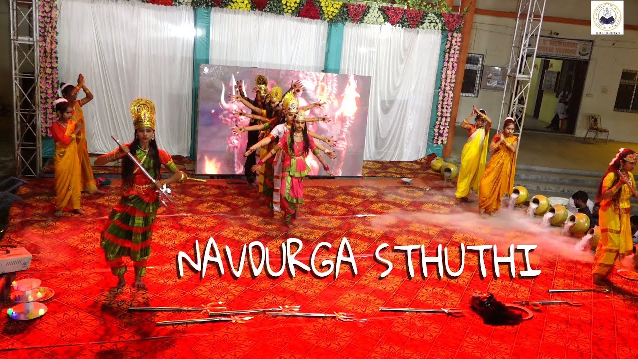 Navdurga Sthuthi || Navratri || C S MEMORIAL PUBLIC SCHOOL || Annual Function ||The waves