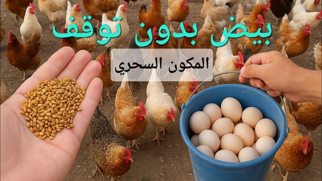 الحلبة المعجزة لزيادة إنتاج البيض عند الدجاج 🥚 وصفة طبيعية ومجربة