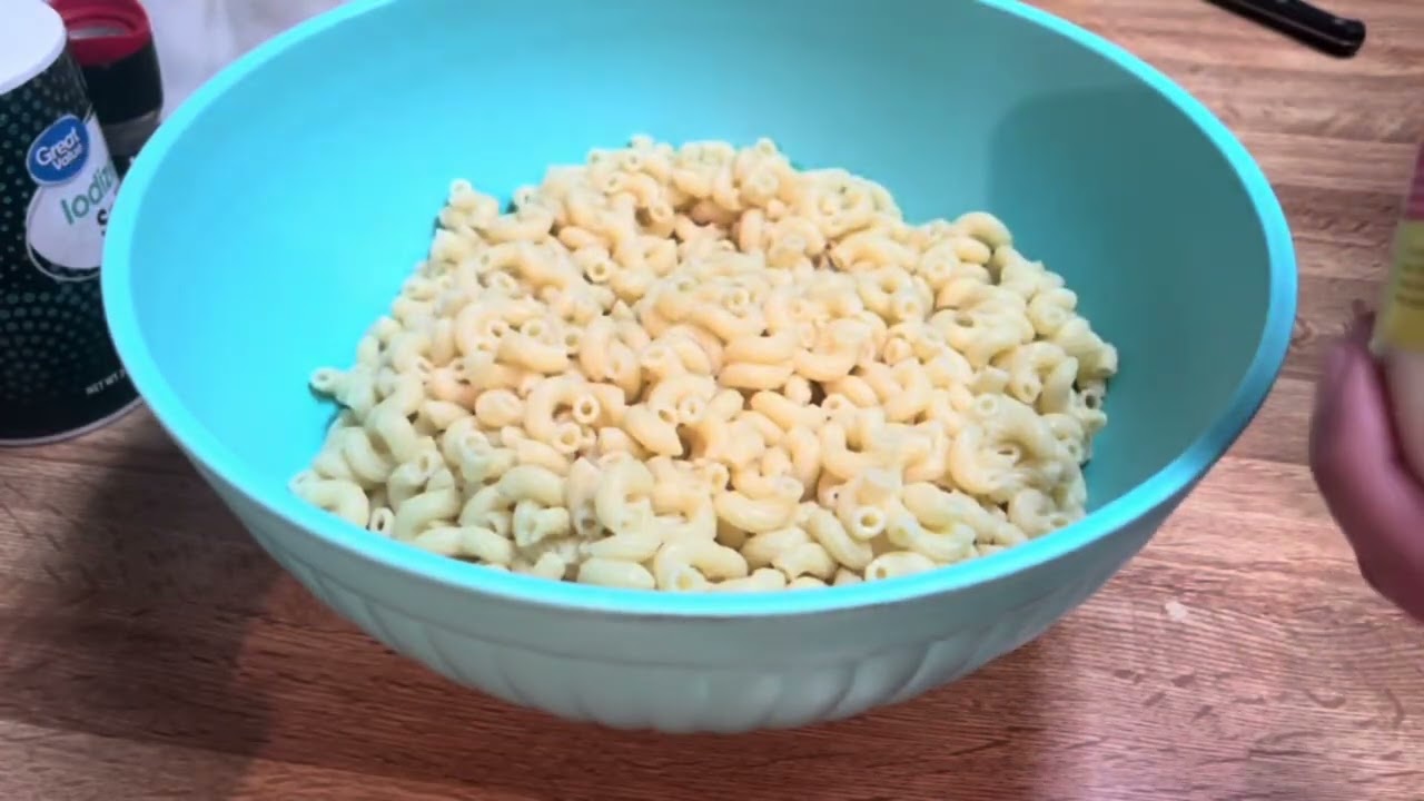 Sloppy Joe’s with Plain Pasta Salad 