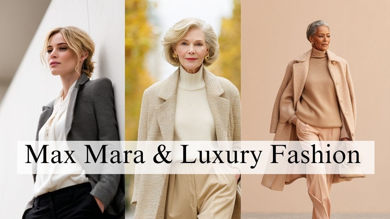 🍁 Fall-Winter 2025 Trends | Max Mara Inspired Outfits & Luxury Fashion Guide for Women