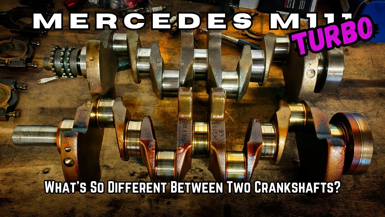Om601 Crank Vs M111 Crank ,  Mercedes M111 Turbo Stroker Build!