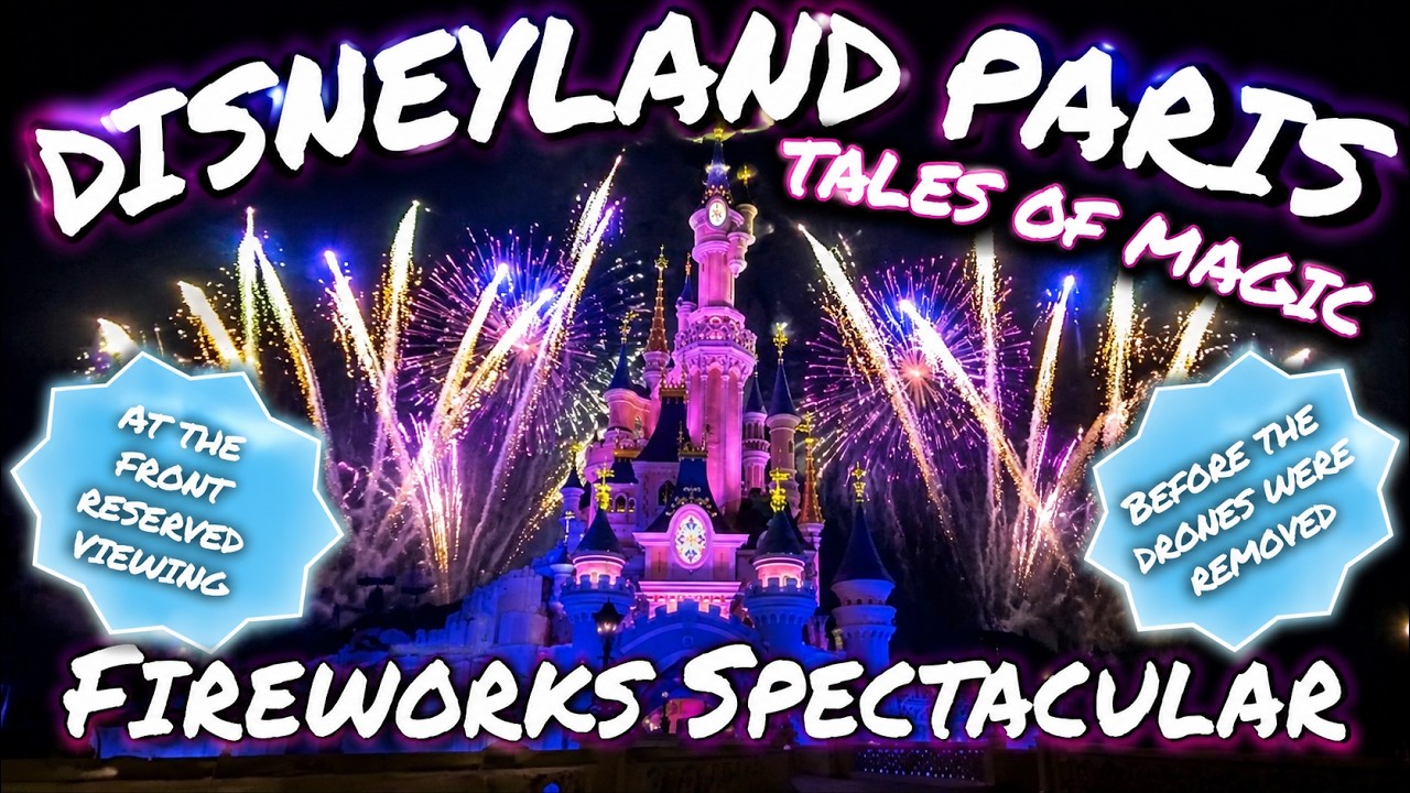 Tales of Magic at Disneyland Paris ✨ Front Row from the Reserved Viewing Area