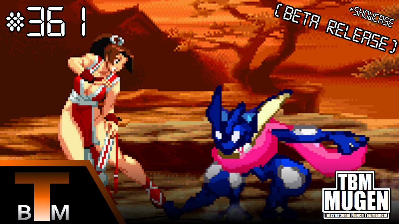 TBM Mugen Match #361 - Greninja (me) vs. Mai Shiranui (Arcade) (+Showcase)