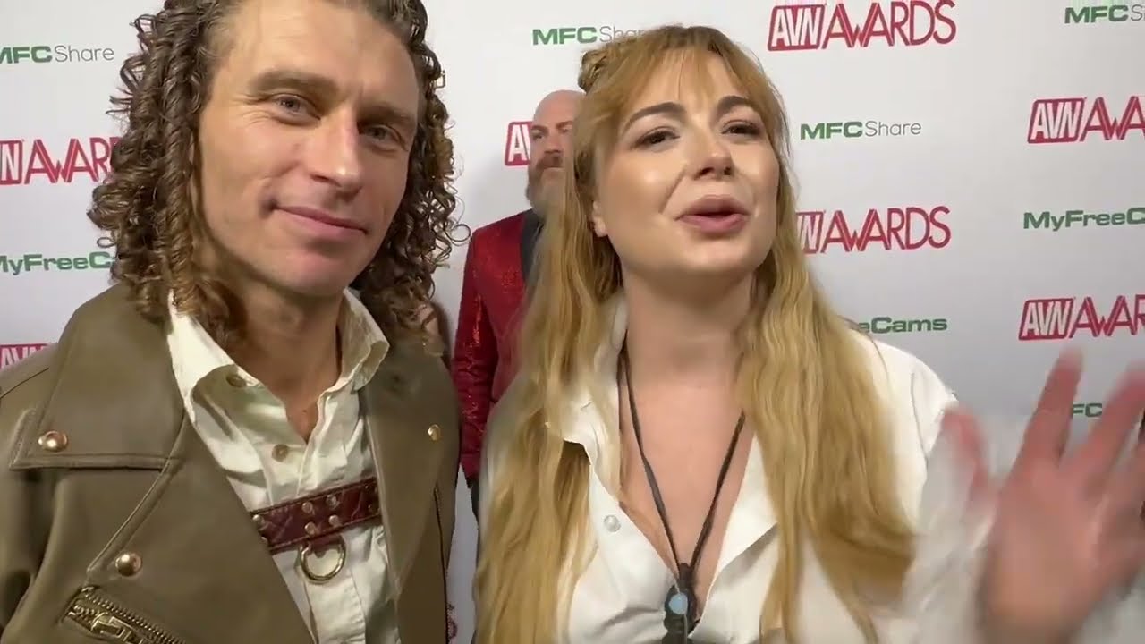 Siouxsie Q and Michael Vegas interview - AVN 2025 Red Carpet, Las Vegas
