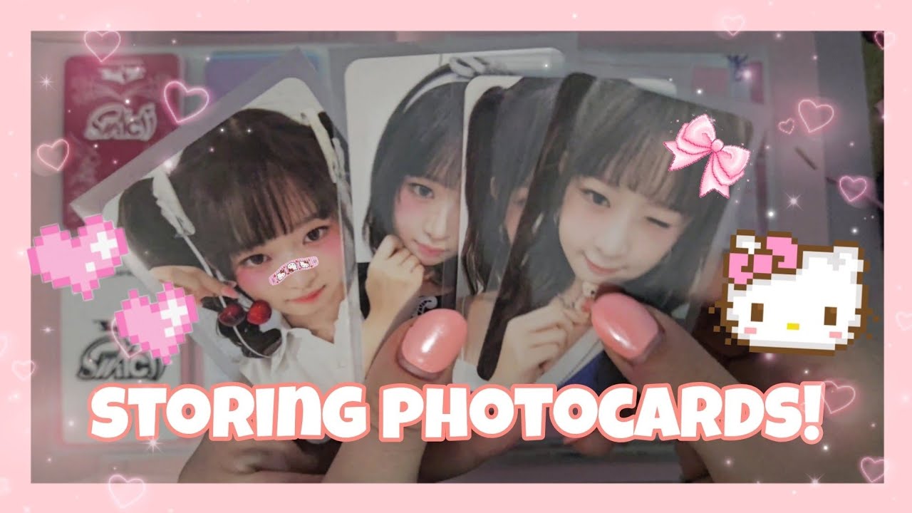 storing photocards! #2 ~ ive, zb1 aespa & illit