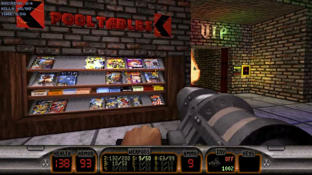 Duke Nukem 3D (20th Anniversary World Tour) - E5L1: High Times [All Secrets]