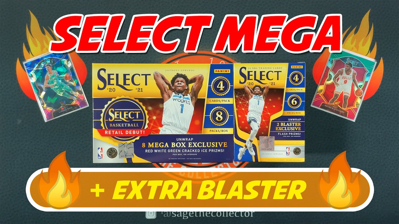 2020-21 Select Basketball Mega Box + Blaster 🔥 Top Rookies As Always
