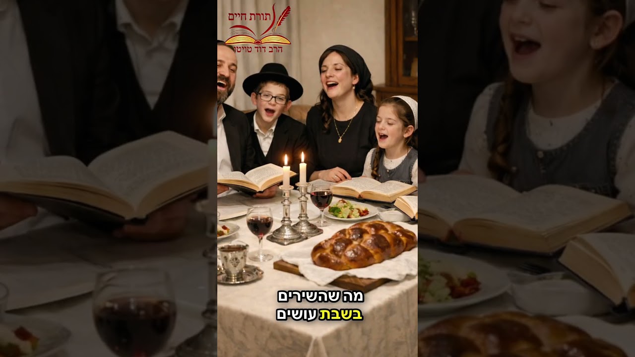 שבת זה לא רק לאכול 🍽️