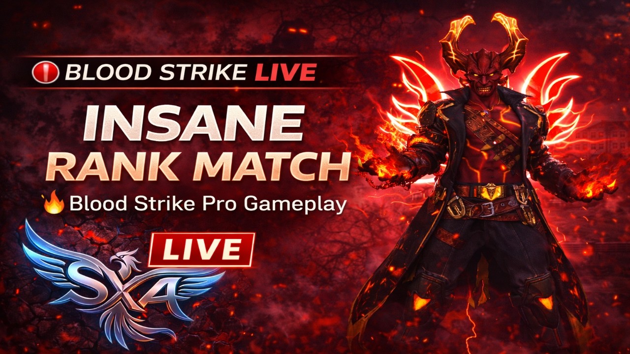 🔴 BLOOD STRIKE LIVE | INSANE RANK MATCH 🔥 High Kill Gameplay  #bloodstrike  #gaming
