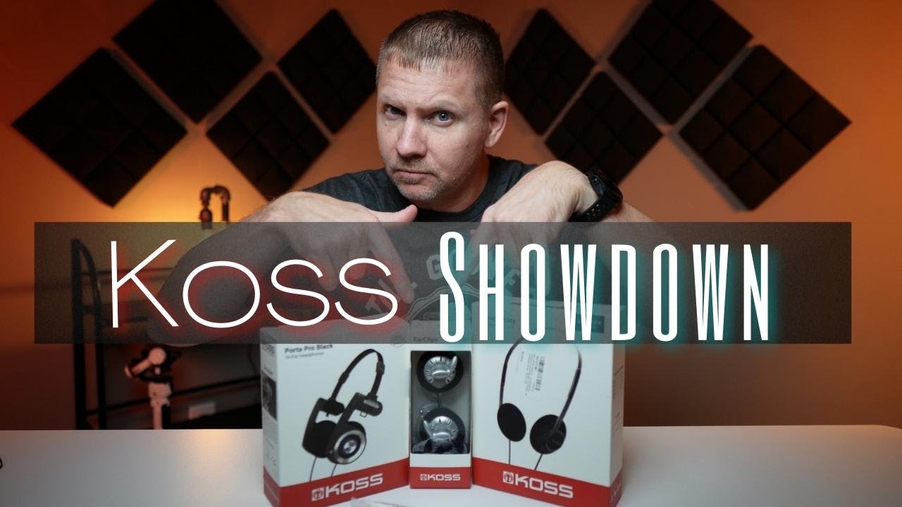 KOSS - KPH40 / Porta Pro / KSC75 — какой из них подойдет именно вам?