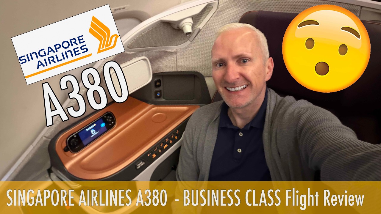 Еда в бизнес-классе самолета A380 авиакомпании Singapore Airlines УЖАСНАЯ?