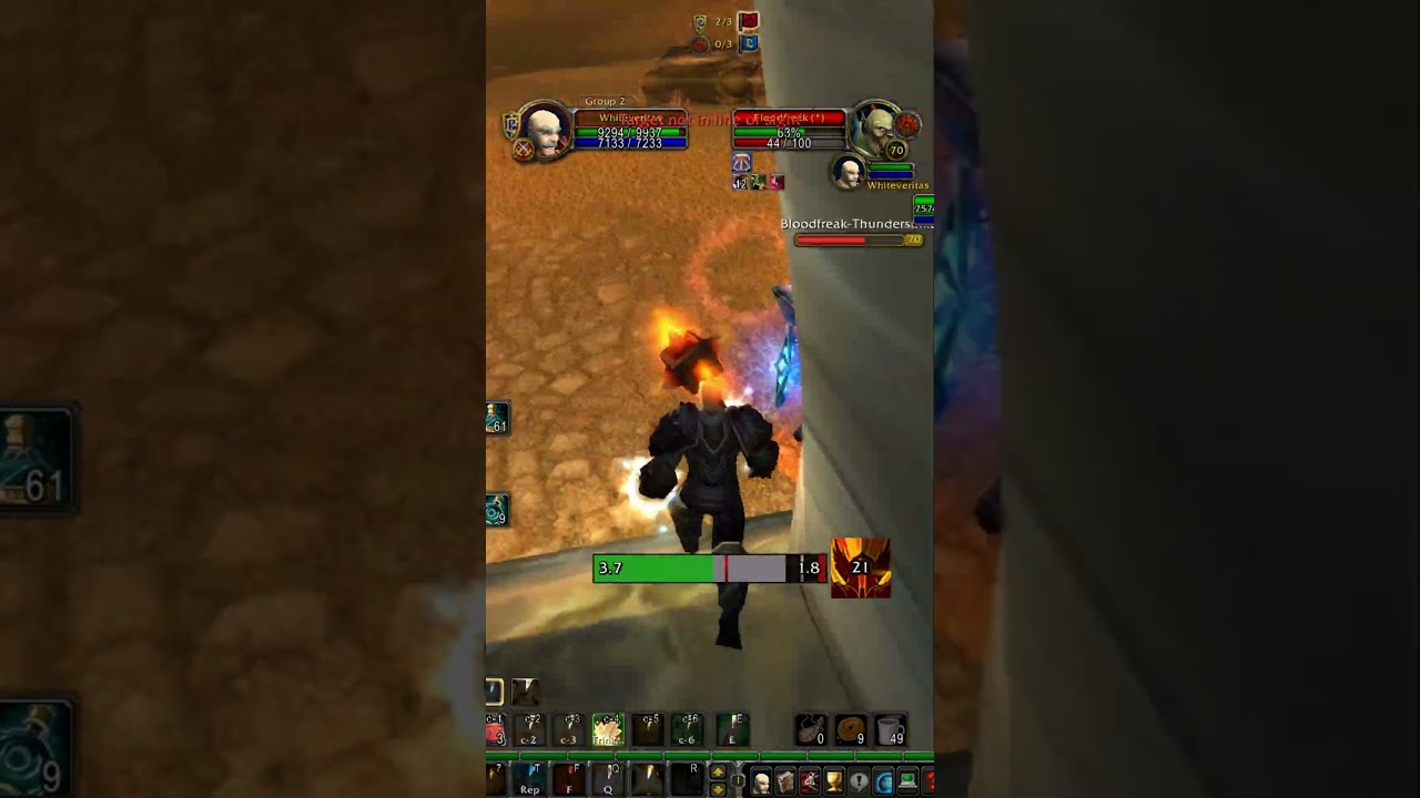 Leaving WSG in style #worldofwarcraft #wow #tbc #burningcrusade #classic #pvp #mmo #paladin #gaming