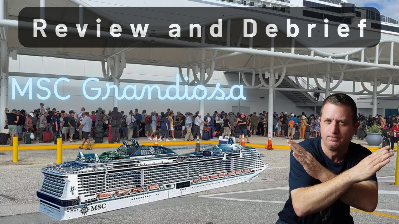 Краткий обзор полета на MSC Grandiosa | Чего мы не ожидали