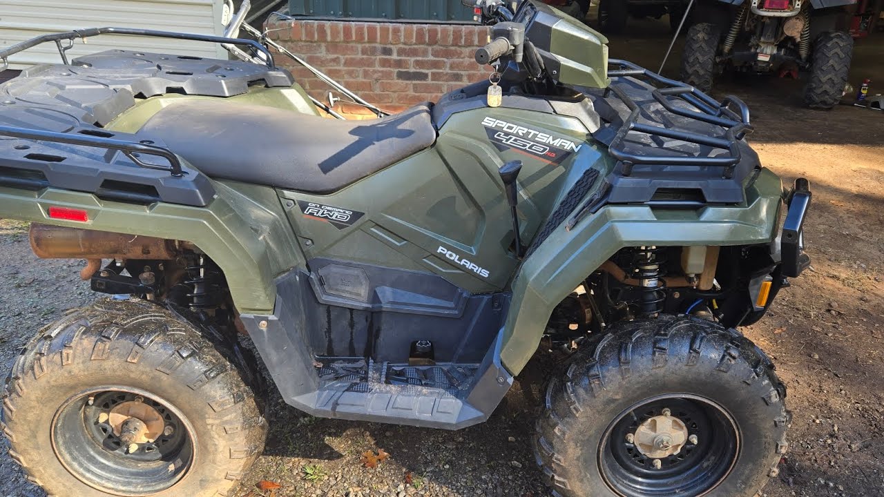 Polaris Sportsman 450 HO 2021 года — вы не поверите, почему он не заводится! — ПРОВЕРЬТЕ ЭТО СНАЧ...