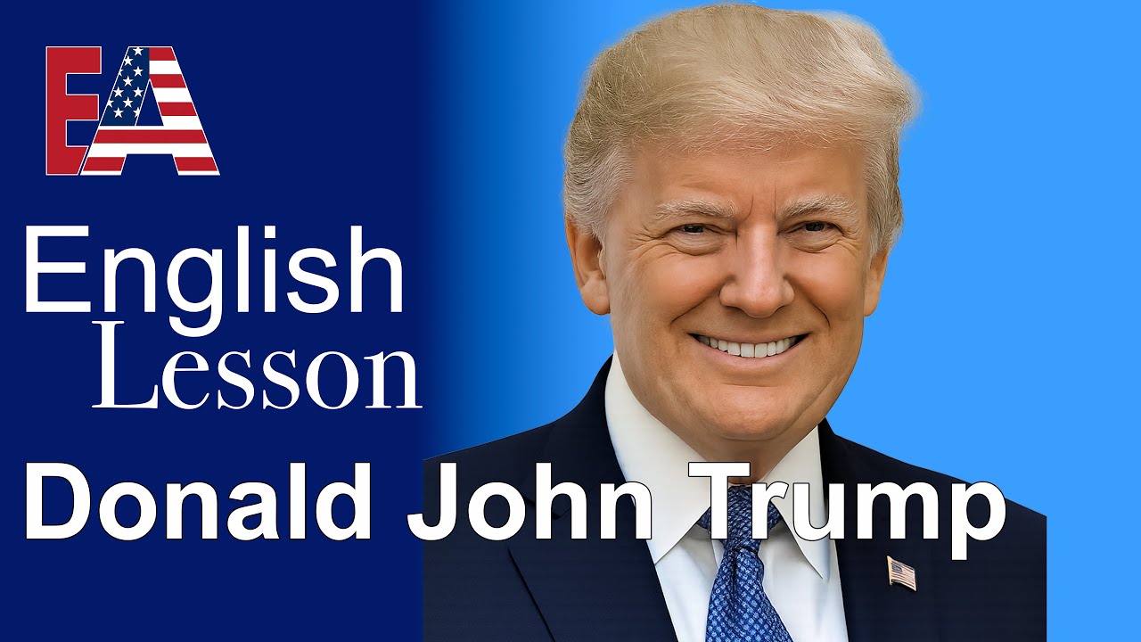 Изучайте английский с Дональдом Джоном Трампом | Практика аудирования для беглости речи (A2–B2) #...