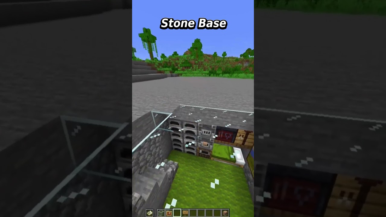 minecraft stone base