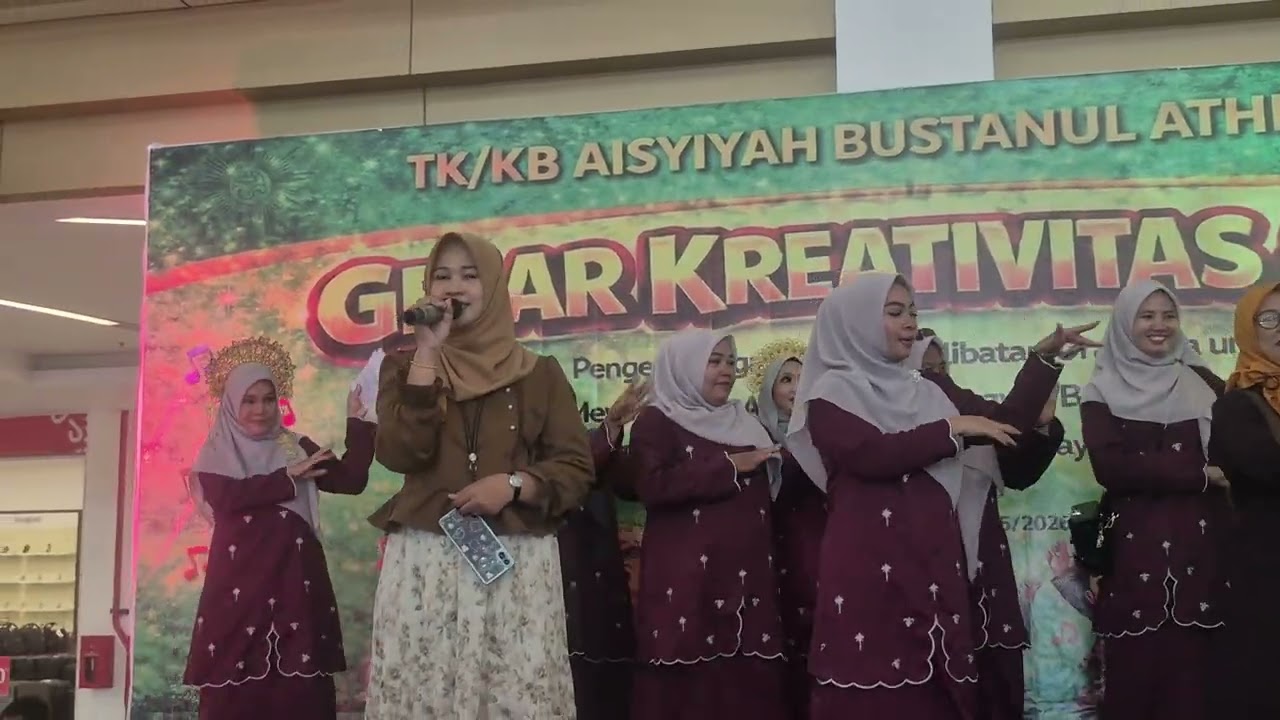 Gelar Kreativitas Anak TK ABA 2 Batam || Tampilan dari Bunda Cila & Bunda Zayyan | Nirmala