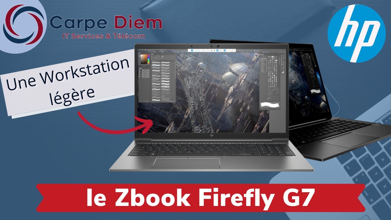 ZBOOK Firefly 15 G7, enfin une Workstation mobile légère !