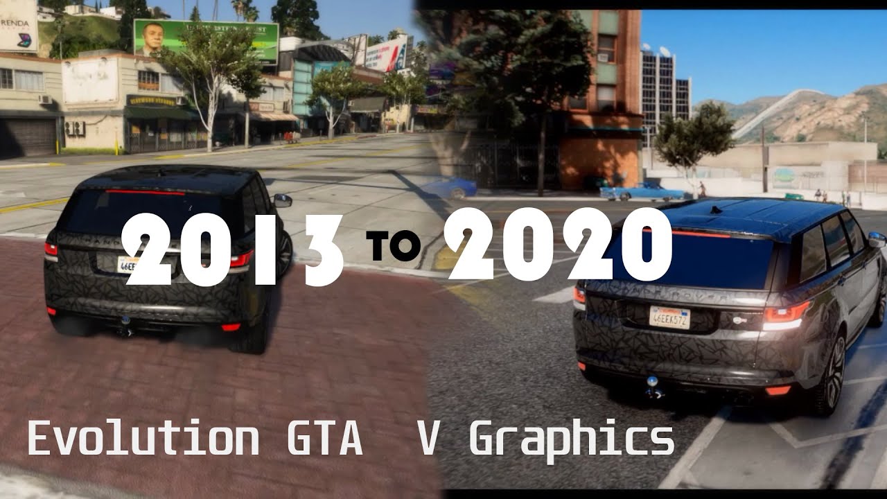 GTA V Graphics Evolution From 2013 to 2020