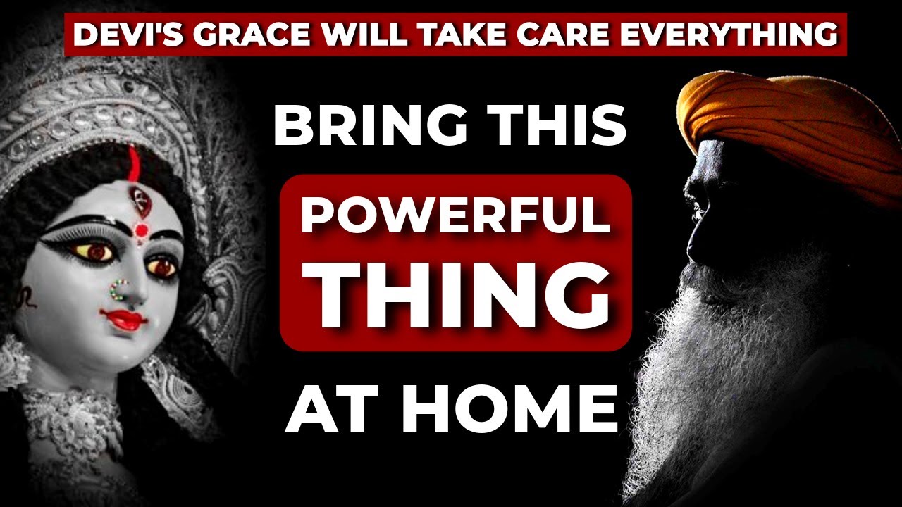 ✅Don't Make DEVI ANGRY | BRING POWERFUL THING AT HOME | Sadhguru On Goddess | Latest Bhaiavi Yantra
