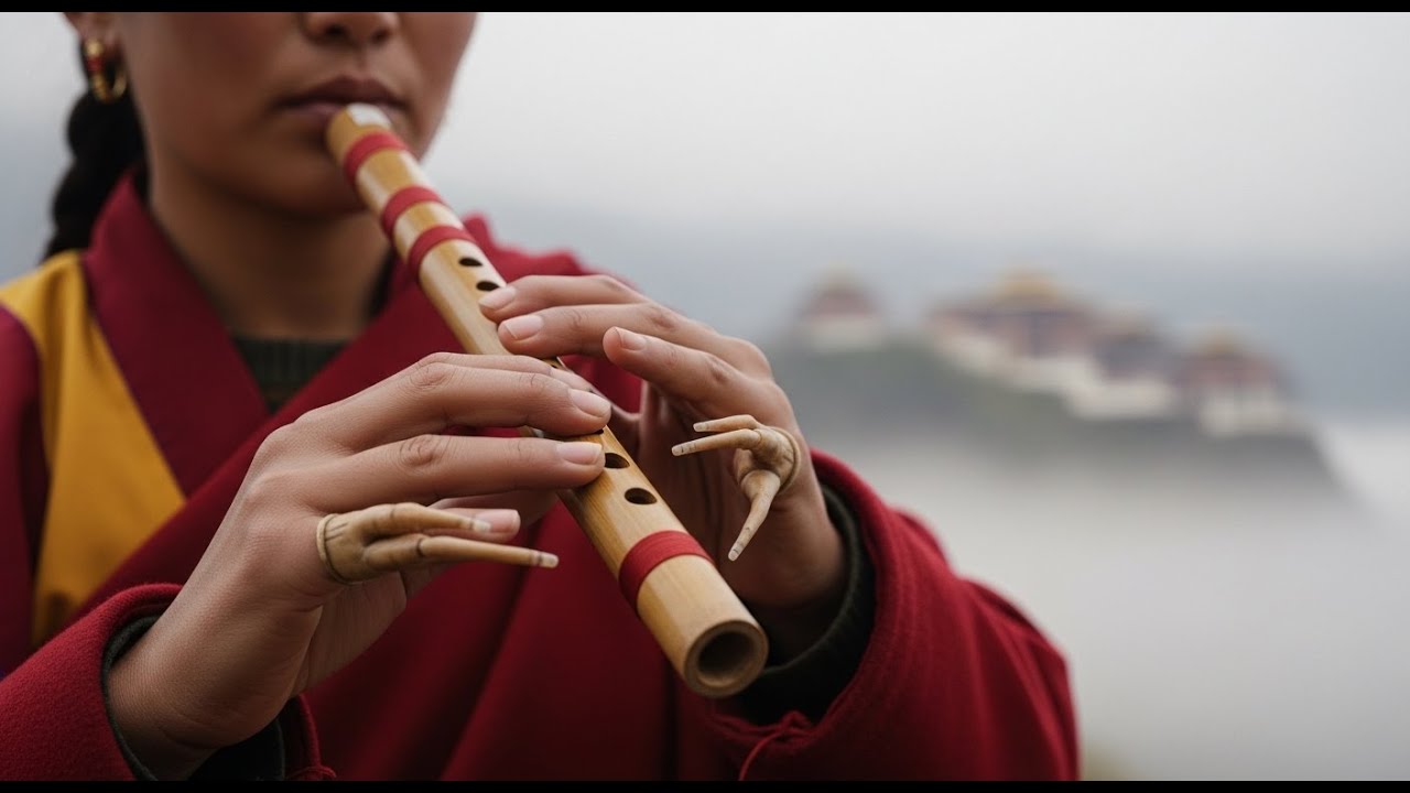 Tibetan Flute Music for Deep Sleep & Relaxation | Ambient Healing