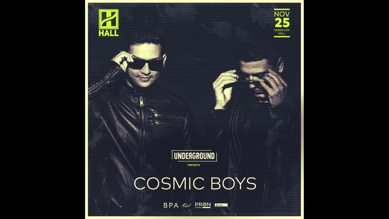 Cosmic Boys Live Set - HALL (Hungary) 25.11.17