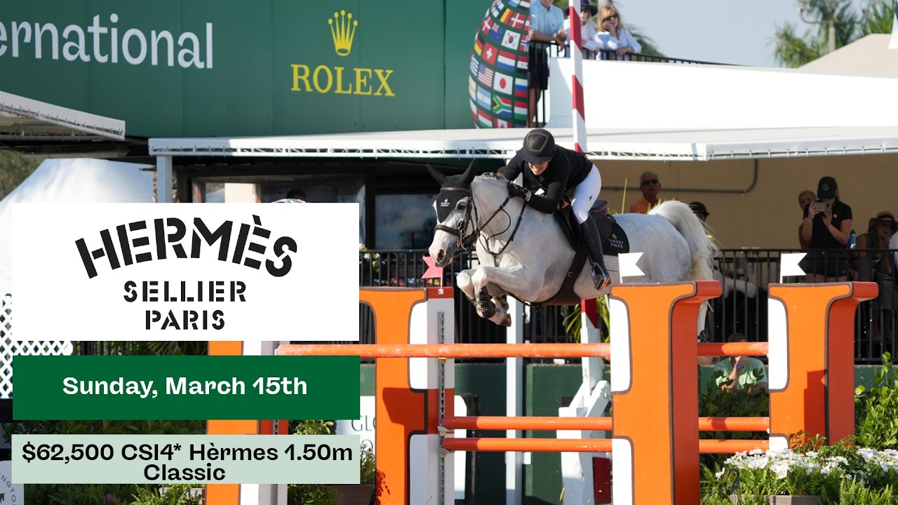Watch the $62,500 Hèrmes 1.50m CSI4* Classic