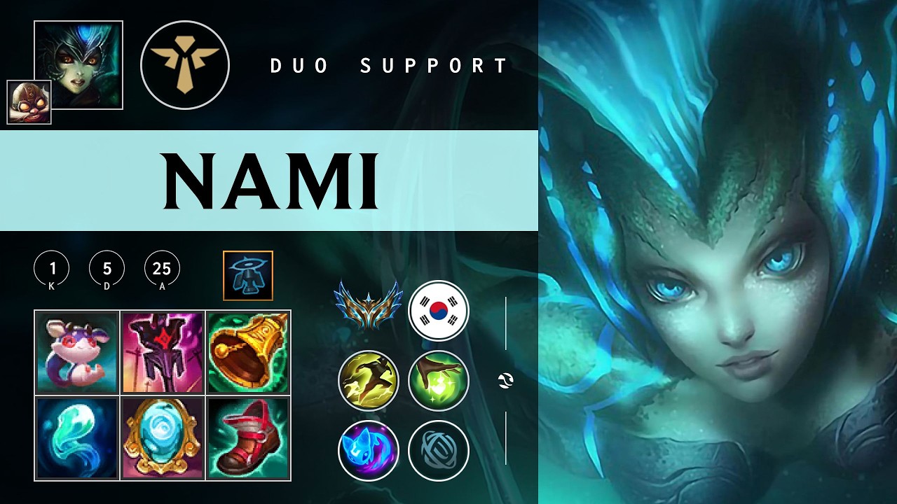 Nami Support vs Bard - KR Challenger Patch 26.05
