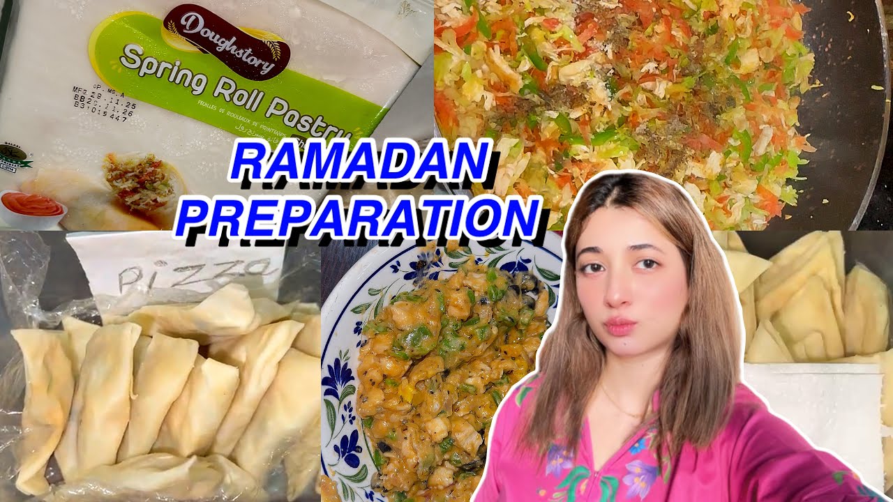 My pre Ramadan preparation 2026 | Quick & easy to make recipes for iftar 