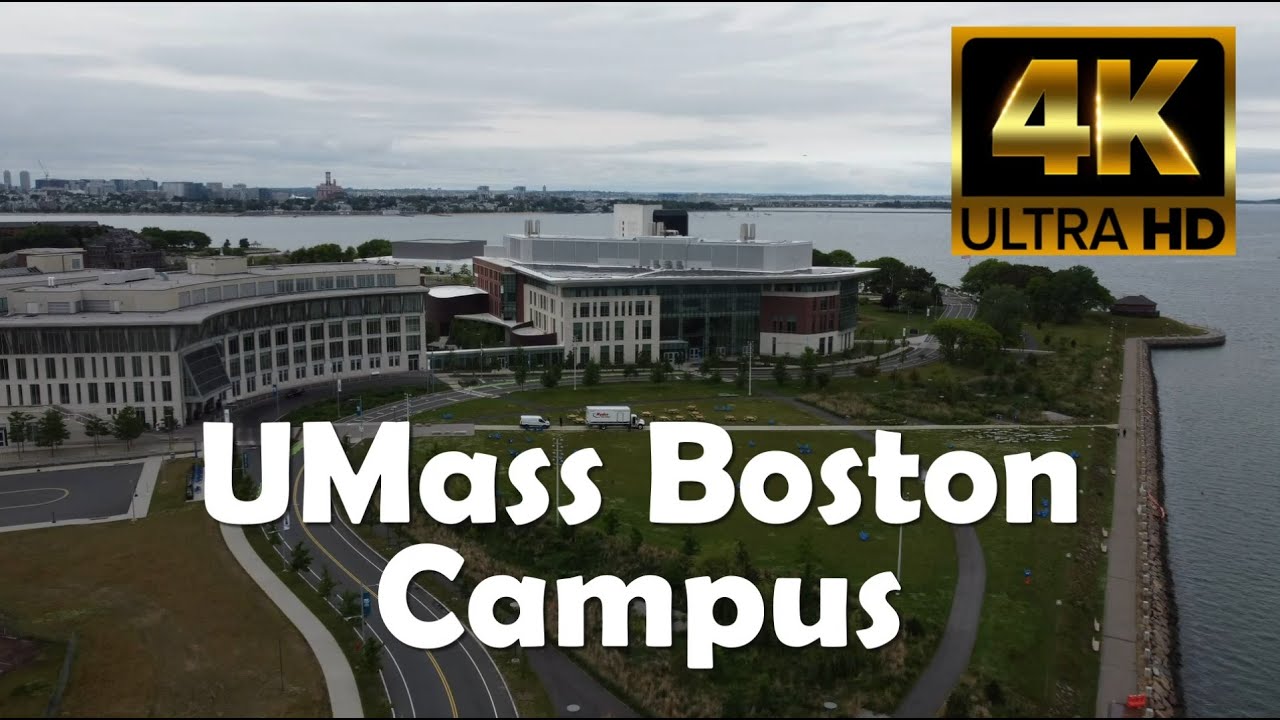 University of Massachusetts Boston | UMass Boston | 4K Campus Drone Tour