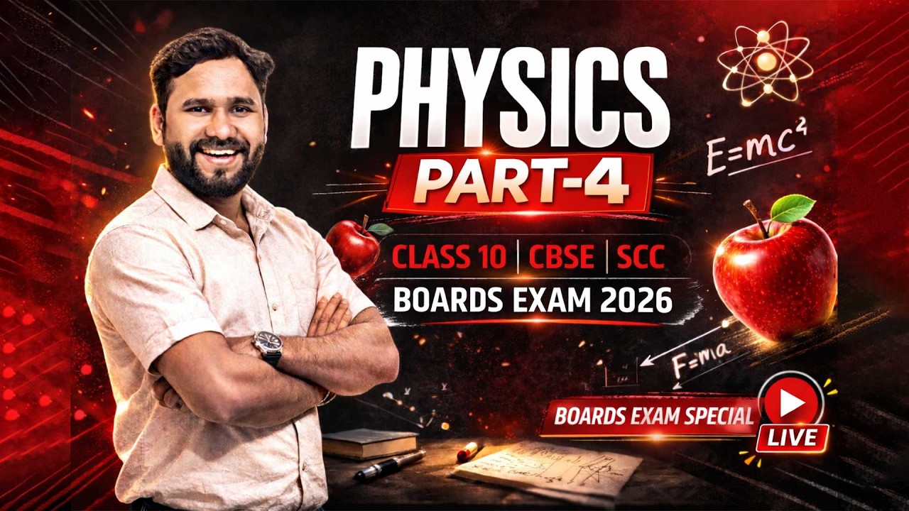 Class 10th Science - Complete Physics in One Shot | Part-4 | with Rushikesh Sir | DCC
