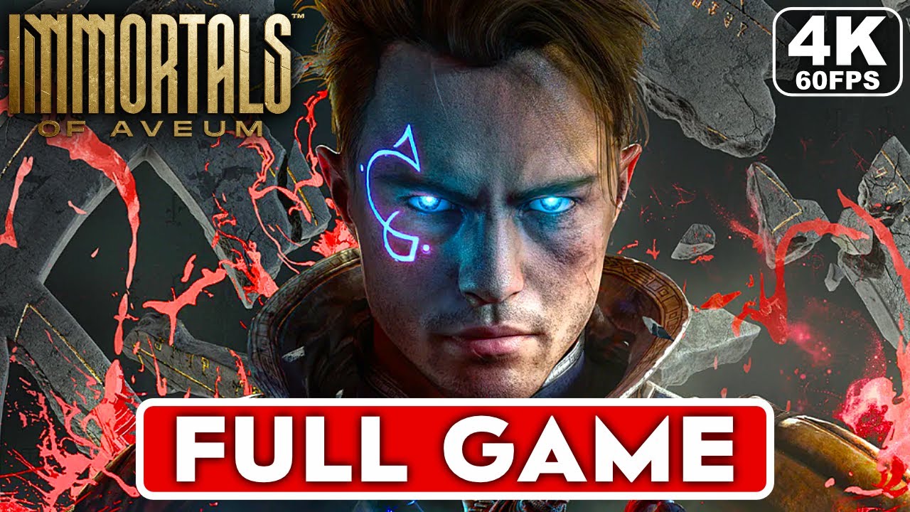 IMMORTALS OF AVEUM Gameplay Walkthrough Part 1 FULL GAME [4K 60FPS PC ULTRA] - No Commentary