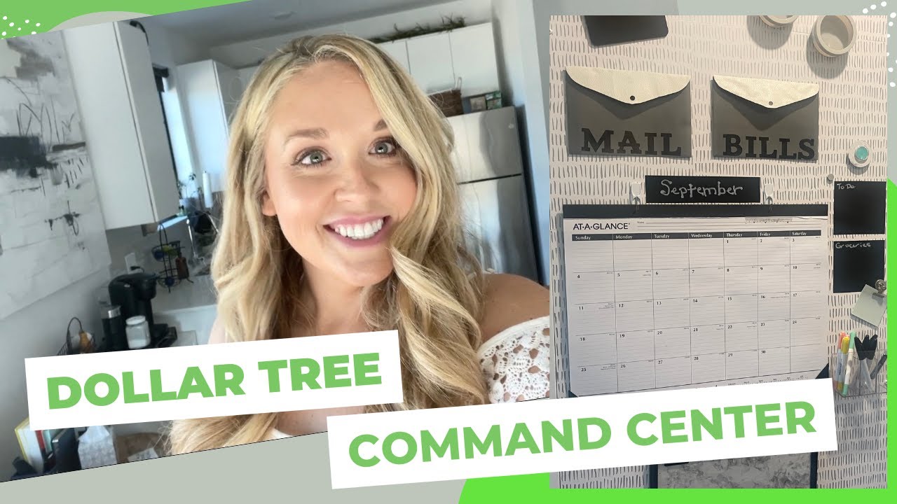 Dollar Tree DIY Command Center