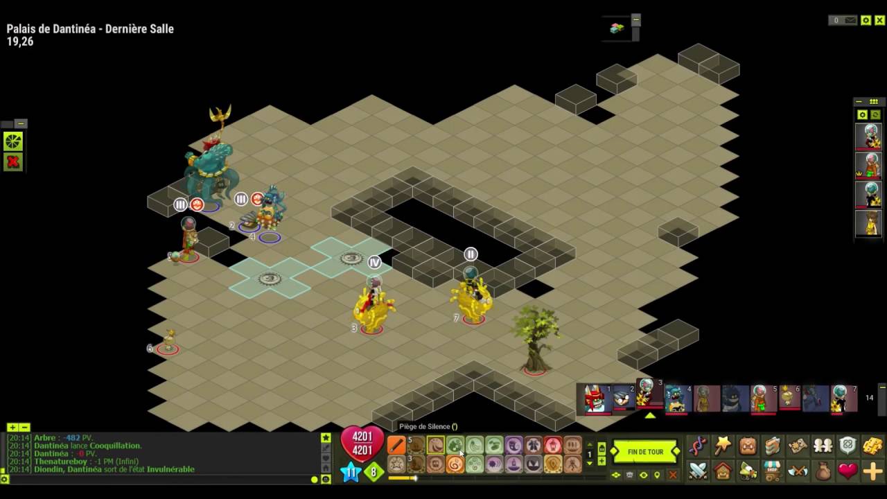 [Dofus] Dantinea - Statue/Dernier (Sram/Feca/Sadida/Cra)