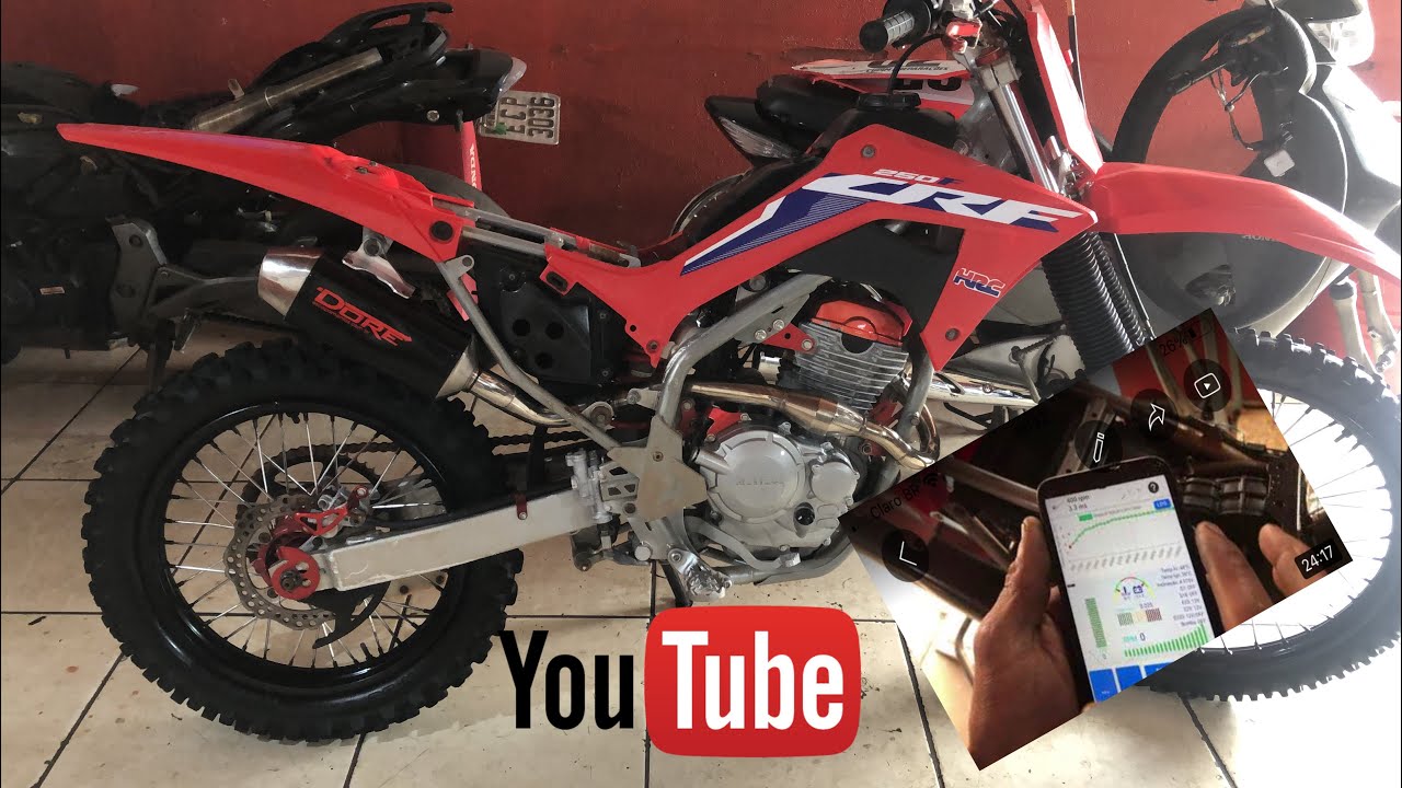 Crf 250 f com tbi cb 300 original no metanol