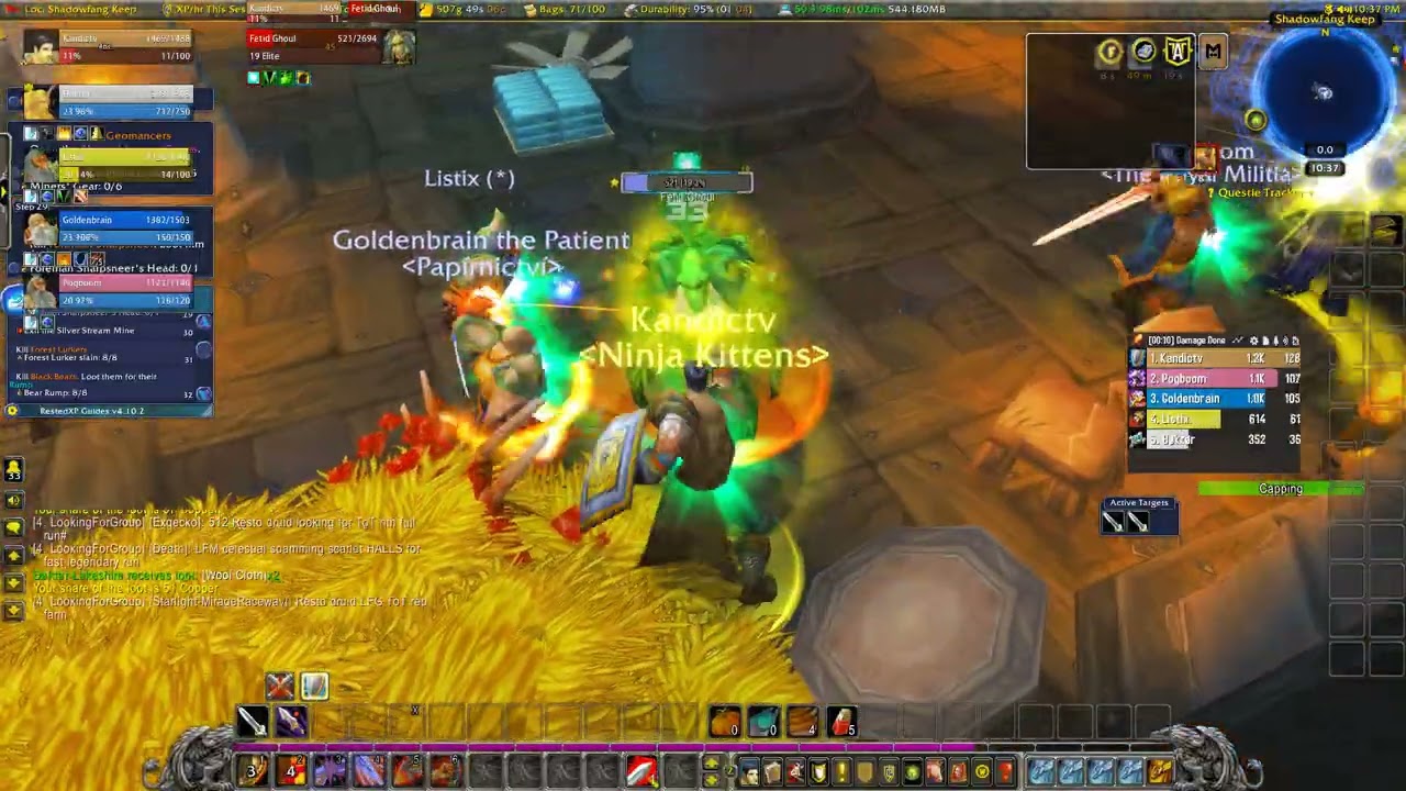 MOP - Level 18-19 - Tanking Shadowfang Keep