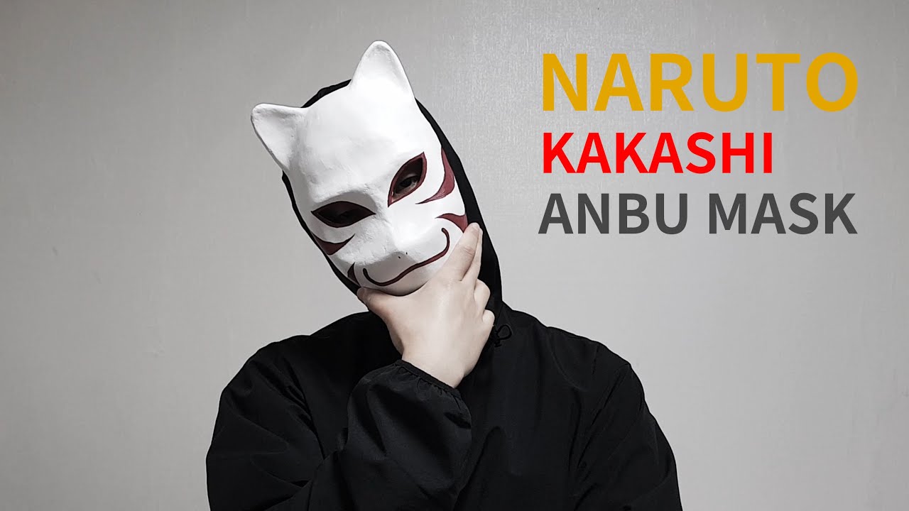 직접 만들어본 나루토 암부가면 / Making Naruto anbu mask