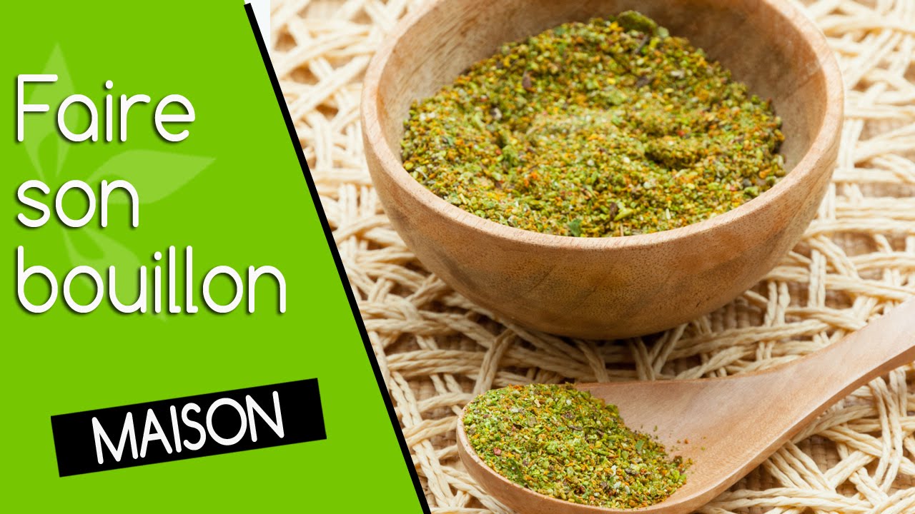 Bouillon de légumes maison déshydraté sans sel