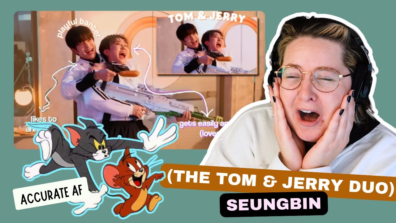 WHO ARE SEUNGBIN!? (aka the tom and jerry duo of stray kids)