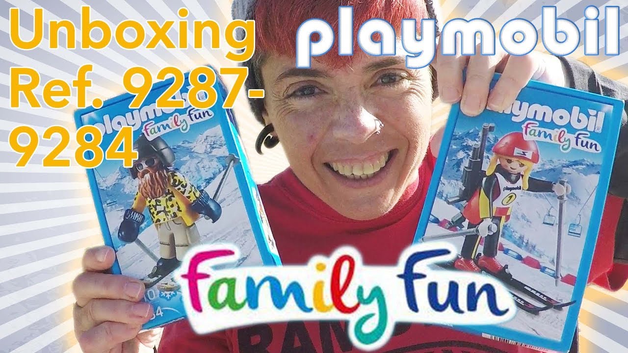 Unboxing PLAYMOBIL - Family Fun - Referencias 9287 y 9284
