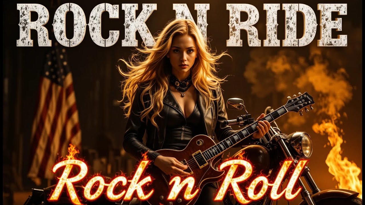Music Rock N Ride 🎸 Rock n&rsquo; Roll Highway Playlist 🔥 Music for Long Drives